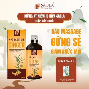Dầu massage gừng SAOLA