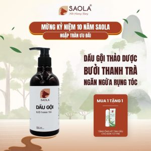Dầu gội Bưởi Thanh trà SAOLA