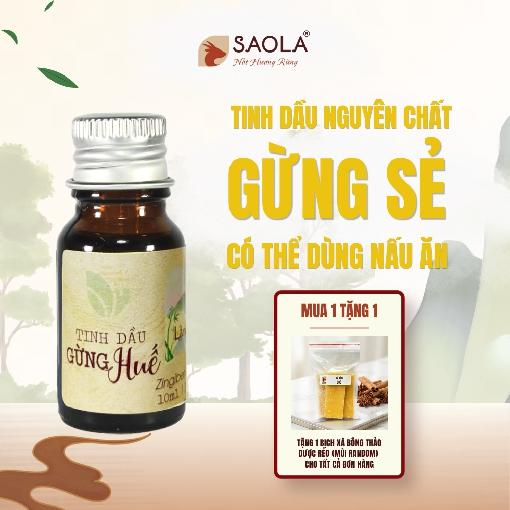 tinh dầu gừng