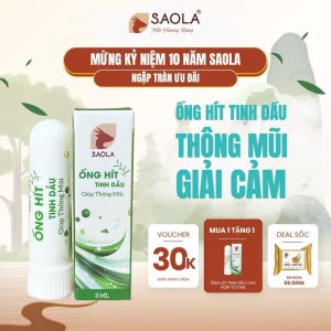 ống hít tinh dầu