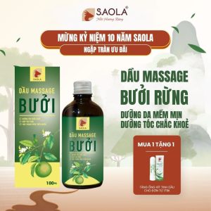 dầu massage bưởi SAOLA