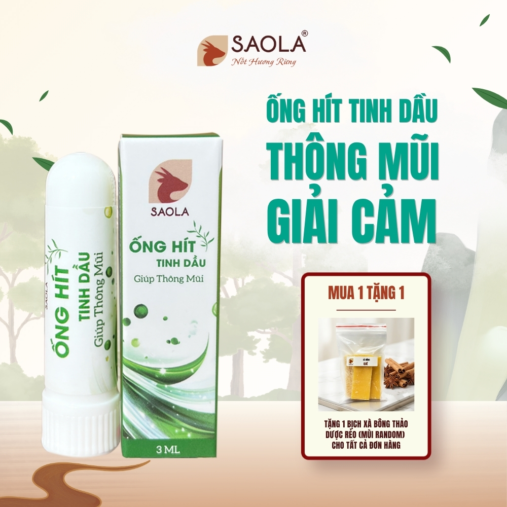 ống hít tinh dầu SAOLA