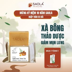 Xà bông thảo dược SAOLA